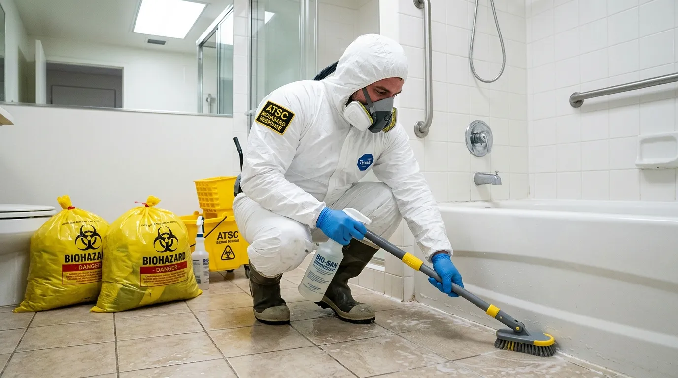 Decontamination equipment deployed for Blood Cleanup in Fairhope